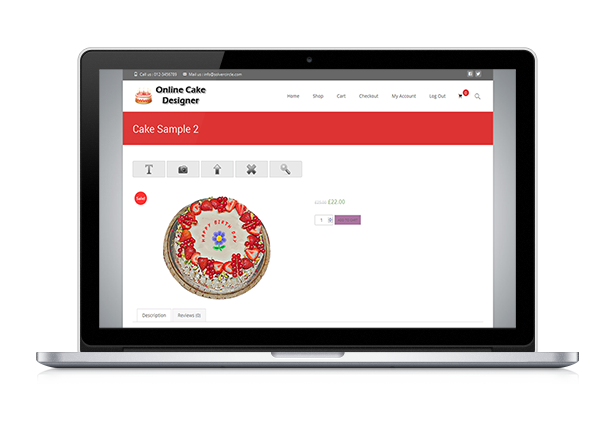 Online Cake and Cupcake Design for Woocommerce - 13