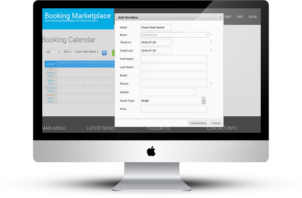 Woocommerce Hotel Reservation & Booking Marketplace - 15