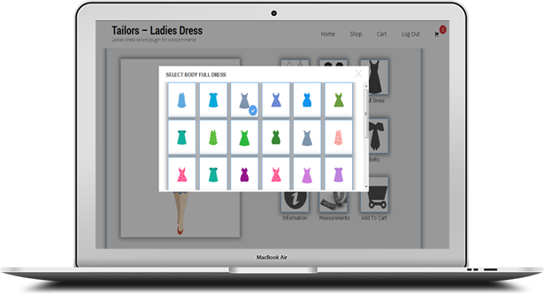 WooCommerce Tailor - Ladies Dress - 14