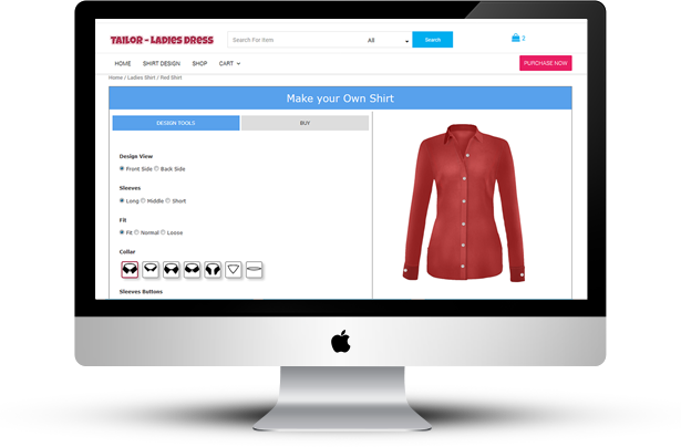 WooCommerce Ladies Shirt Tailor - 7