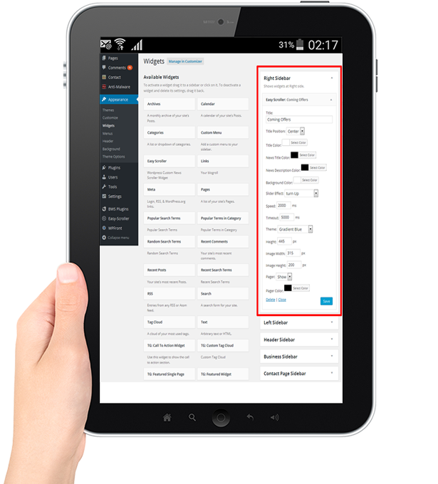 WP Easy News Scroller - 13